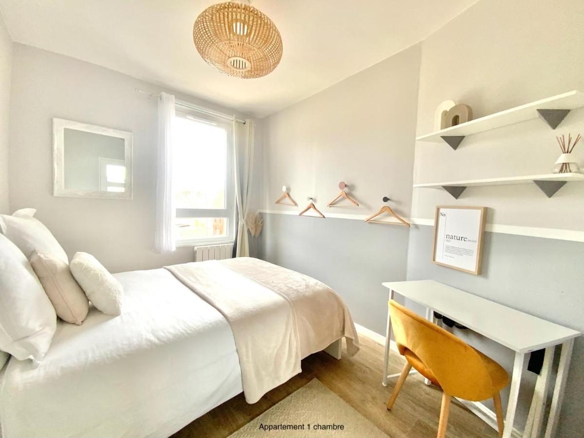 Appartements Chaleureux - 15 Min A Pied De La Gare Le Havre Exteriör bild
