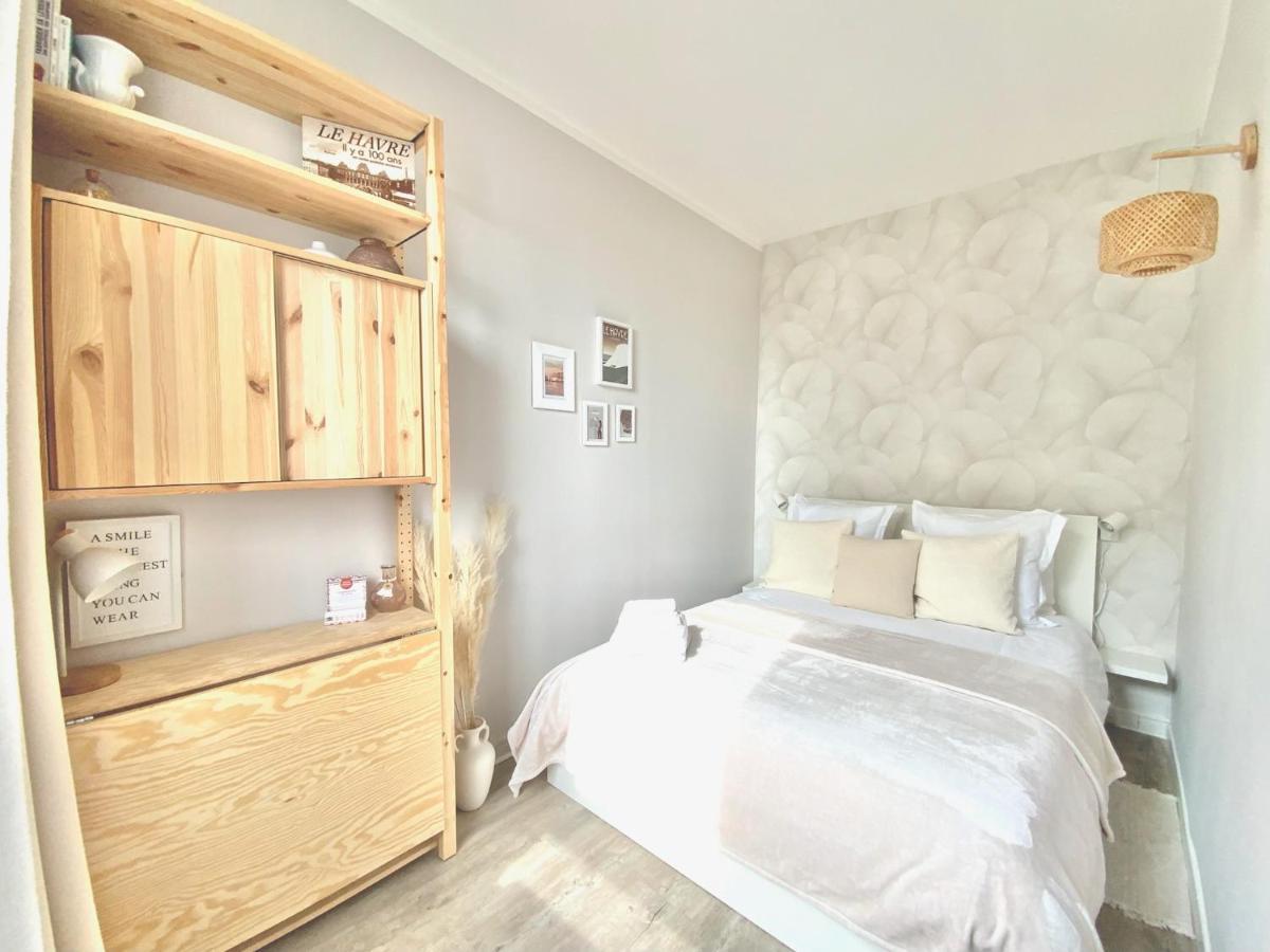 Appartements Chaleureux - 15 Min A Pied De La Gare Le Havre Exteriör bild