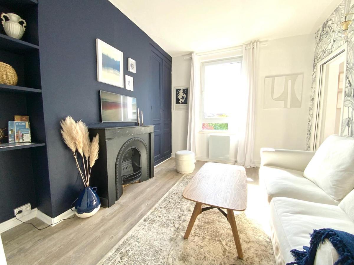 Appartements Chaleureux - 15 Min A Pied De La Gare Le Havre Exteriör bild